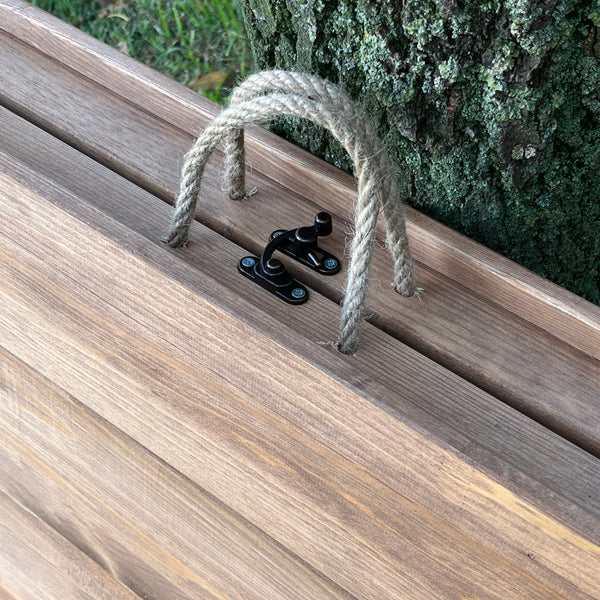 Foldable Wooden Low Table - Built-in Legs