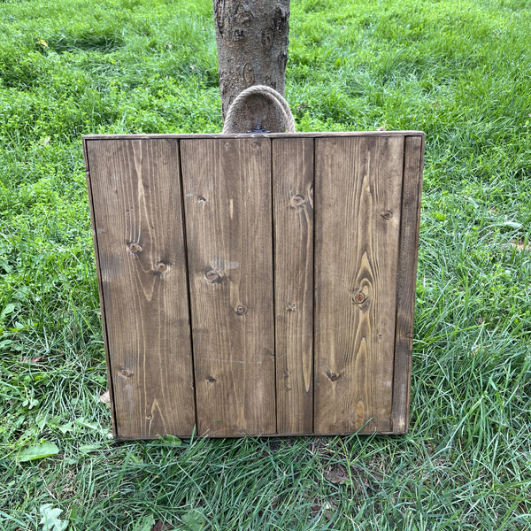 Foldable Wooden Low Table - Tapered Legs